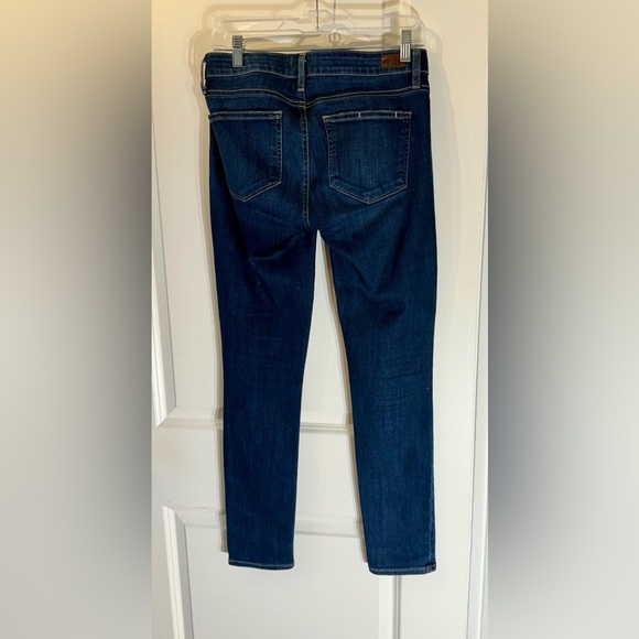 Paige Skyline Ankle PEG JEANS 28 blue EUC - Picture 4 of 4
